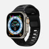 "Sport Breathable Band" Silicone Band for Apple Watch - Black