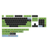 „Chubby Keycap“ Tastenkappen-Set für mechanische XDA-Tastaturen – Grün und Schwarz - Bildfarbe
