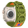 "Outdoor Weave Band" Mountaineering Orbit Nylon Band For Apple Watch - Green