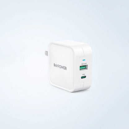 "Chubby“ 65W GaN 2-Port-Wandladegerät