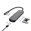 „Cyber“ Wireless Charging USB 3.0 HUB Dock - 4-in-1 [USB-C]