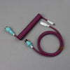 "Chubby" Braided Detachable Keyboard Cable - Dark Purple