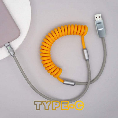 "Curly Chubby“ verstellbares zweifarbiges Chubby-Kabel 