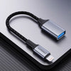 Apple OTG Adapter: Lightning to USB-C and Micro USB - Universal Compatibility - Lightning Male to USB Female Adapter - 5.9"