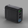 "Chubby GaN" 65W 3-Port Charger - GaN 2.0 - With Wattage Display