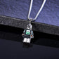 „Cyber ​​Chic“ Gear Electron Robot Halskette 